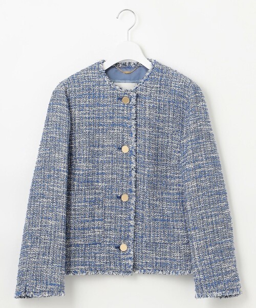 自由区（ジユウク） ジャケット ノーカラージャケット GIOLICA