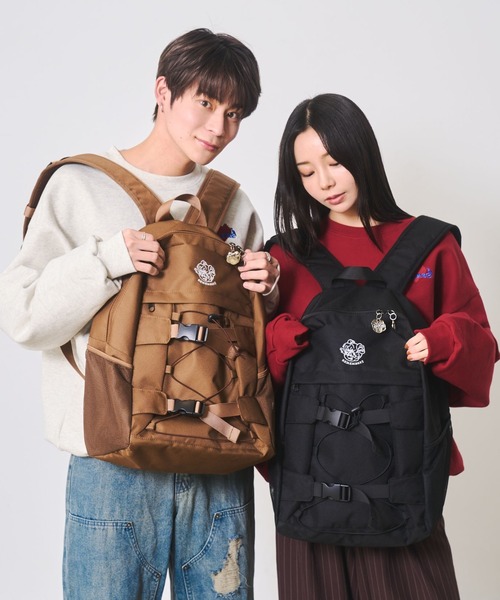 Remember. デイバック リュック LOGO ＆ HEART CHARM RUCKSACK