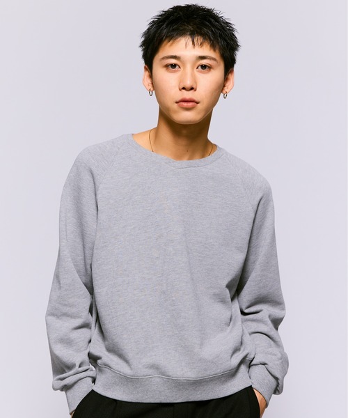 THE BOLDMAN トレーナー スウェット Vneck Raglan Sweat / V
