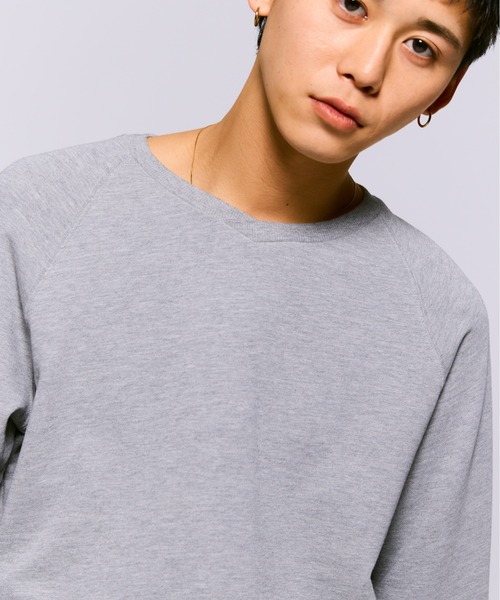 THE BOLDMAN トレーナー スウェット Vneck Raglan Sweat / V