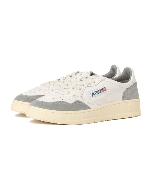 スニーカー AUTRY / MEDALIST LOW レザースエード コンビ スニーカー レディース_6