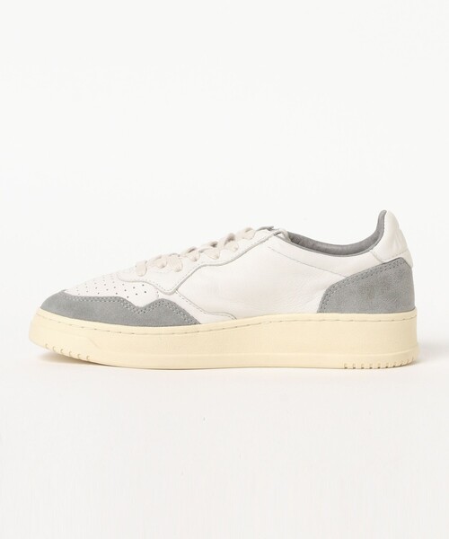 スニーカー AUTRY / MEDALIST LOW レザースエード コンビ スニーカー レディース_8