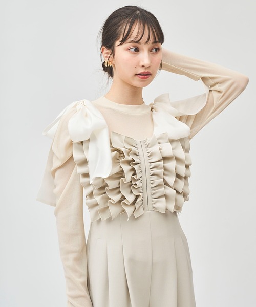 【31 Sons de mode 】＊新品未使用＊カタログ掲載 ボアトップス 31 Sons de mode - 【31 Sons de mode 】＊新品未使用＊カタログ掲載