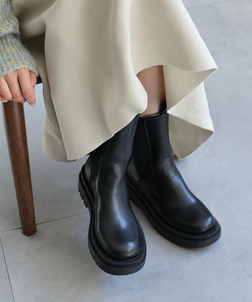 「sakishimatokyo」 ショートブーツ S ブラック レディース_画像3