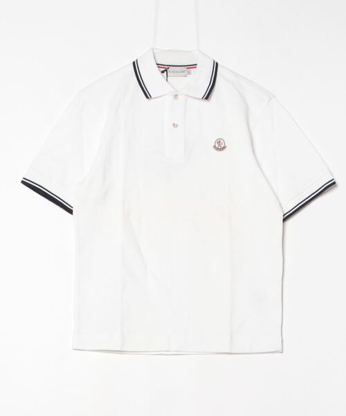 MONCLER 「MONCLER」 半袖ポロシャツ X-SMALL ホワイト メンズ