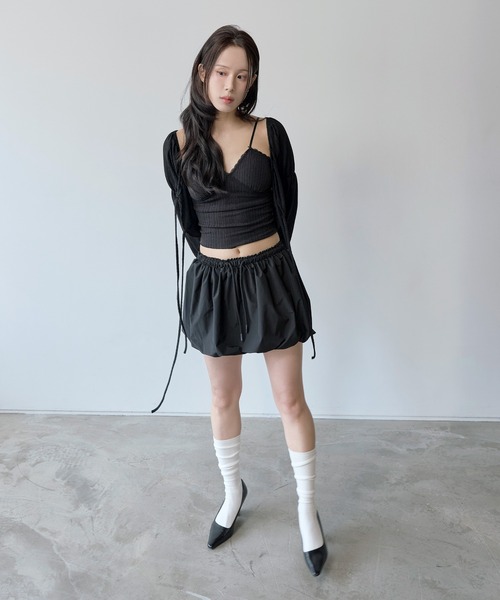 UNE MANSION スカート 「インナーパンツ付き」バレエコア