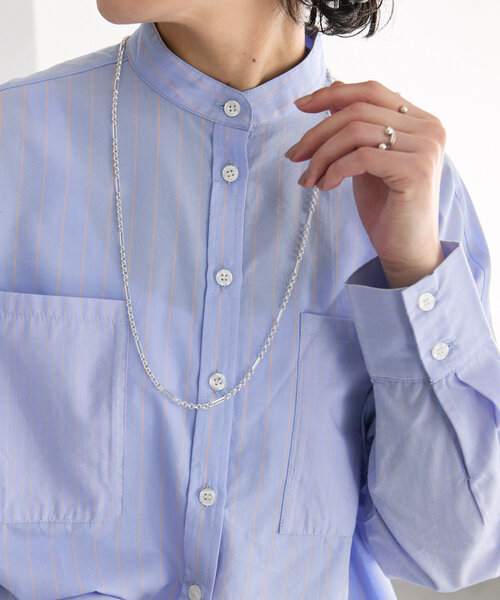 ear PAPILLONNER ブラウス シャツ バックギャザーシャツ「SUM1 ear PAPILLONNER ブラウス シャツ バックギャザーシャツ「SUM1