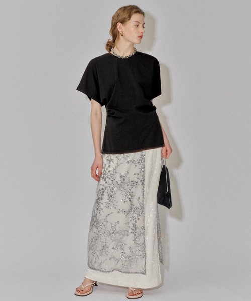 tシャツ Waist tuck T-shirt／ウエストタックTシャツ レディース tシャツ Waist tuck T-shirt／ウエストタックTシャツ レディース