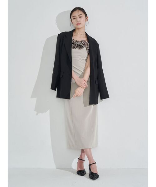 LAGUNAMOON LADYコサージュキャミワンピース LAGUNAMOON ドレス LADYコサージュキャミワンピース : ZOZOTOWN