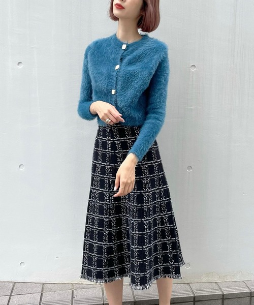 「titty&Co. PETIT」 フレアスカート FREE ホワイト レディース_画像2