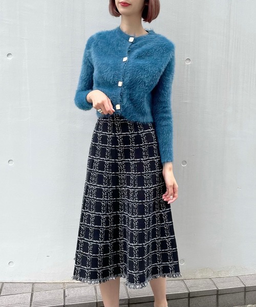 「titty&Co. PETIT」 フレアスカート FREE ホワイト レディース_画像4