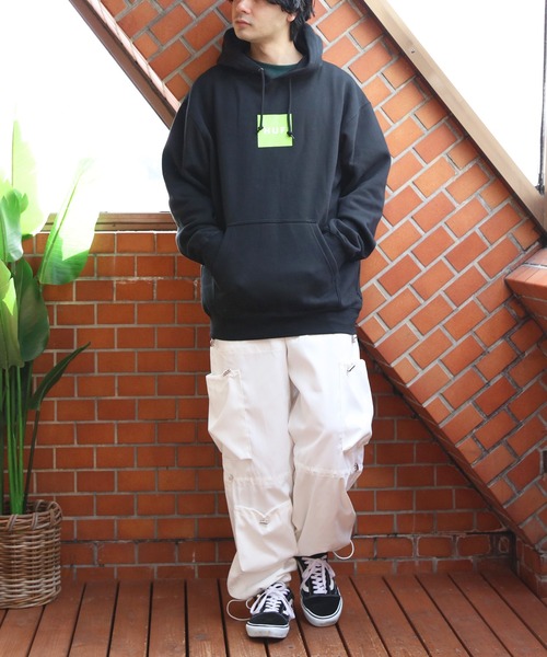 ボックス フーディーのみ HUF（ハフ） パーカー ボックスロゴフーディー メンズ レディース