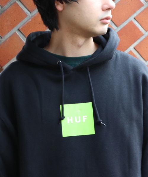 ボックス フーディーのみ HUF（ハフ） パーカー ボックスロゴフーディー メンズ レディース