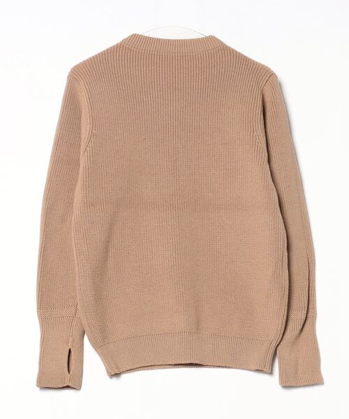 「Andersen-Andersen」 長袖ニット M ブラウン メンズ_画像2