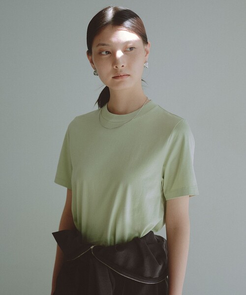 tシャツ 「SEASONAL COLLECTION」LOTUS クルーネック Tシャツ レディース