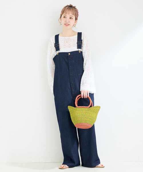 レディース サロペット デニム（B.C STOCK／ファッション）の