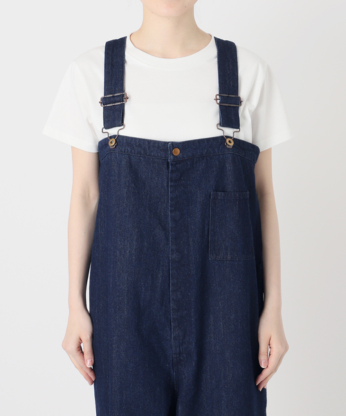 B.C STOCK デニムサロペット B.C STOCK｜《追加2》【WEB限定】DU JOUR/デュ ジュール V NECK