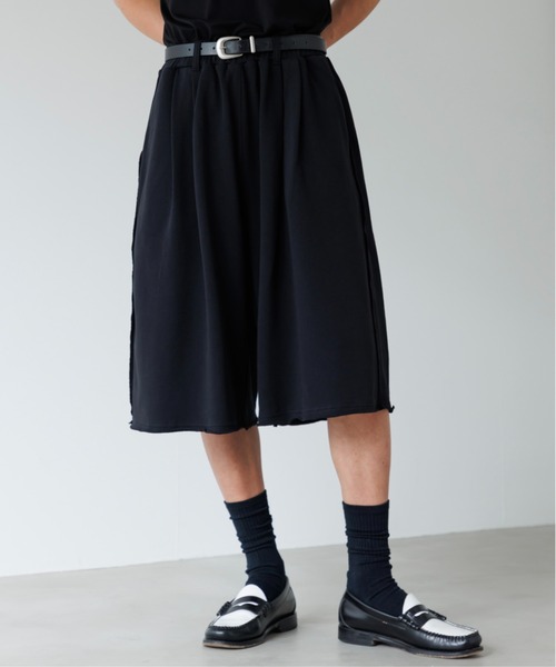 SINSS スウェットパンツ ジャージ Two tuck sweat shorts / 2タック