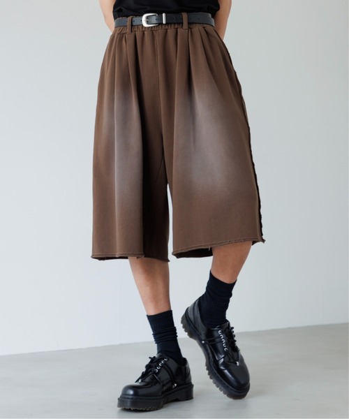 SINSS スウェットパンツ ジャージ Two tuck sweat shorts / 2