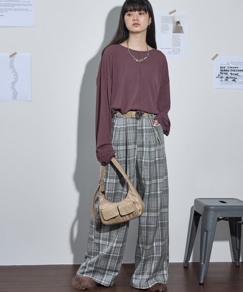 THE Yon 「THE YOn」 パンツ M ブラウン レディース : ZOZOTOWN