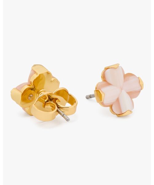ケイトスペード　フラワーピアス kate spade NEW YORK ピアス デミ ファイン レガシー ロゴ