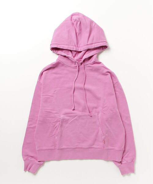 「Levi's」 プルオーバーパーカー X-SMALL レッド レディース