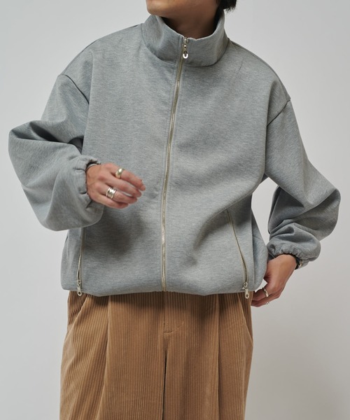 Lui's トレーナー スウェット リラックススタンドブルゾン メンズ