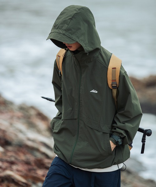 「HOOK」 マウンテンパーカー M ダークブラウン メンズ