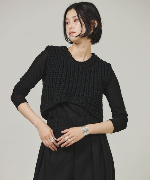 ブランド古着】Vネックニット（ニット/セーター）｜Curensology