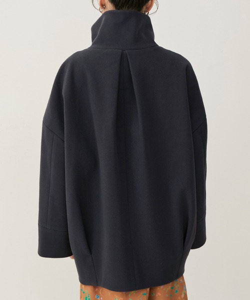 [VIS] пальто с отложным воротником S "теплый" белый женский 