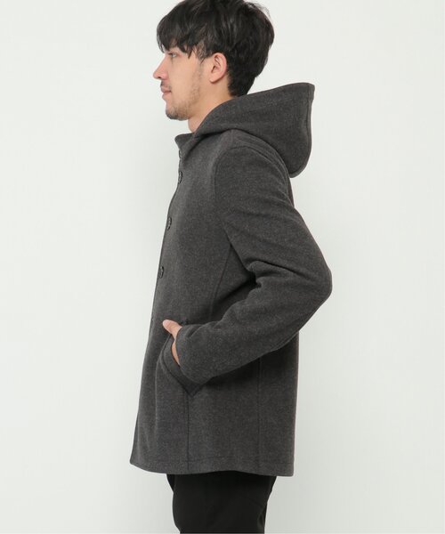 「IKKA LOUNGE」 カジュアルジャケット M チャコールグレー メンズ_画像3