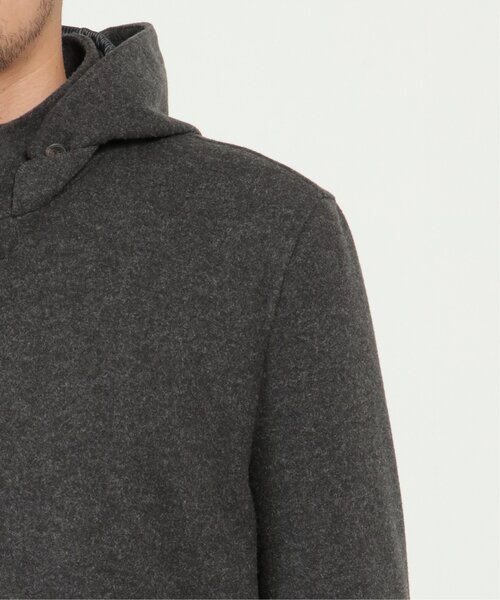 「IKKA LOUNGE」 カジュアルジャケット M チャコールグレー メンズ_画像6