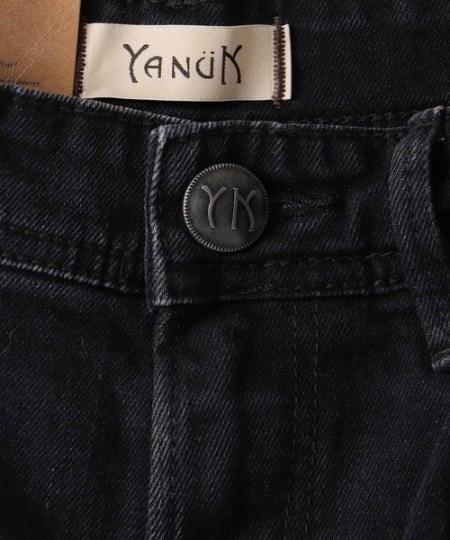 ワイドパンツ ジーンズ デニム デニムパンツ YANUK / LAURA Curve Tapered(カーブテーパードデニム 57153299)の画像