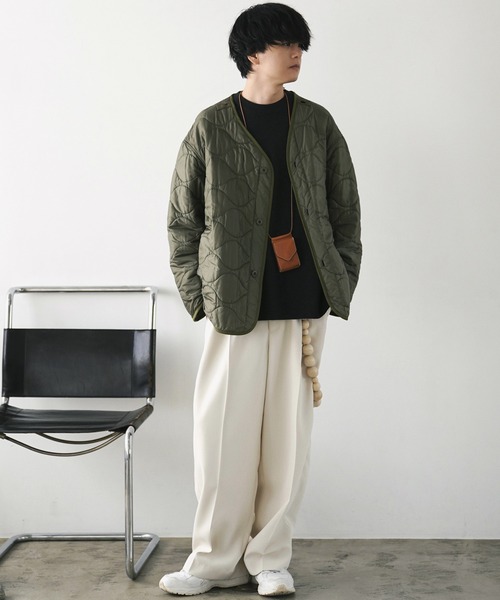 WYM LIDNM 「WYM LIDNM」 スラックス L ダークブラウン メンズ