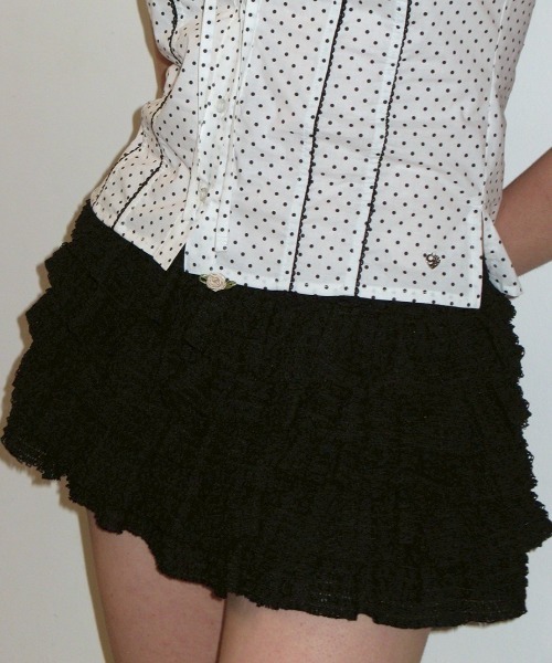 CRANK（JACKALL） スカート 「CRANK」LACE CANCAN SKIRT PANTS