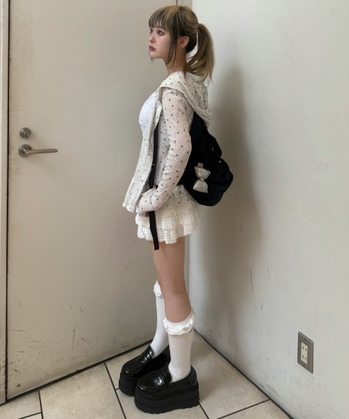 CRANK（JACKALL） スカート 「CRANK」LACE CANCAN SKIRT PANTS