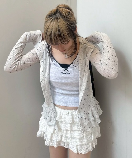 CRANK（JACKALL） スカート 「CRANK」LACE CANCAN SKIRT PANTS