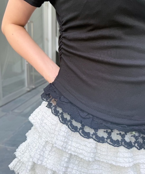 CRANK（JACKALL） スカート 「CRANK」LACE CANCAN SKIRT PANTS