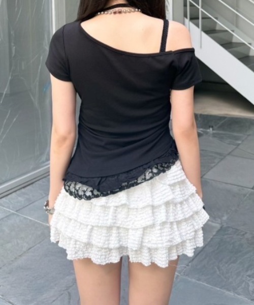 CRANK（JACKALL） スカート 「CRANK」LACE CANCAN SKIRT PANTS