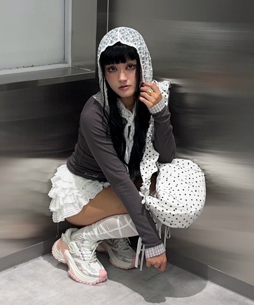 CRANK（JACKALL） スカート 「CRANK」LACE CANCAN SKIRT PANTS