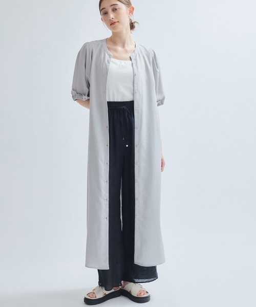ketty（ケティ） ワンピース 夏 半袖 タンブラーブッチャー前開き 