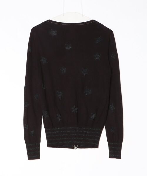 24AW MUVEIL プリーツカラーカーディガン トップス ブラック 24AW MUVEIL プリーツカラーカーディガン トップス ブラック TOPS商品