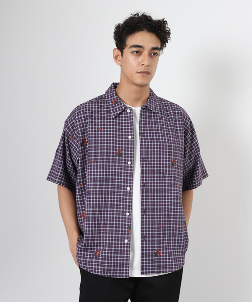 新品タグ付き‼️ JOURNAL STANDARD 花柄 半袖シャツ フリーサイズ JOURNAL STANDARD シャツ（メンズファッション）（柄：花柄