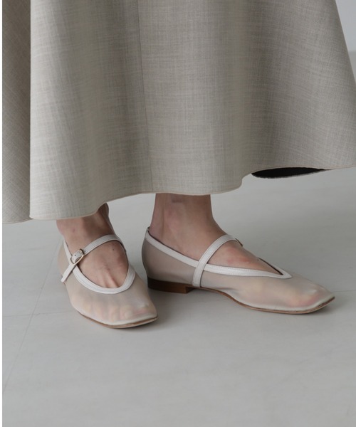 パンプス 「STATUS/ステイタス」メッシュバレエ