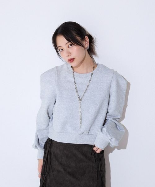 トレーナー スウェット パワショルショートプルオーバー/591794 レディース | JEANASIS | 07
