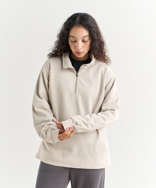 NANGA（ナンガ） トレーナー スウェット DRY MIX TERRY HALF ZIP SWEAT