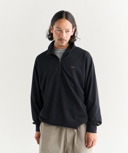 NANGA（ナンガ） トレーナー スウェット DRY MIX TERRY HALF ZIP SWEAT