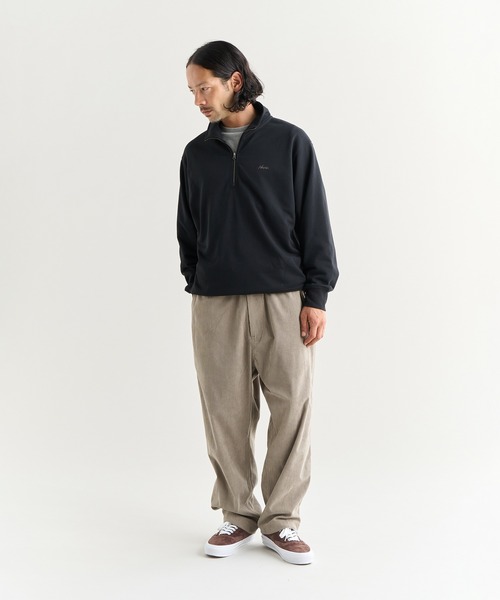 NANGA（ナンガ） トレーナー スウェット DRY MIX TERRY HALF ZIP SWEAT