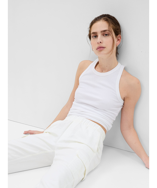 「GAP」 カーゴパンツ XX-SMALL グリーン レディース