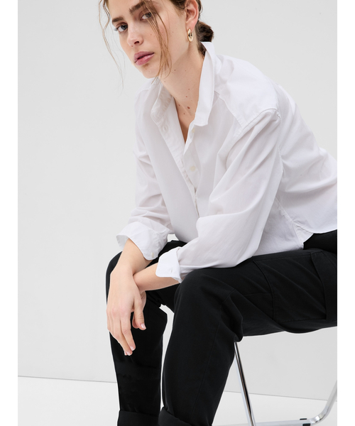 「GAP」 カーゴパンツ XX-SMALL グリーン レディース
